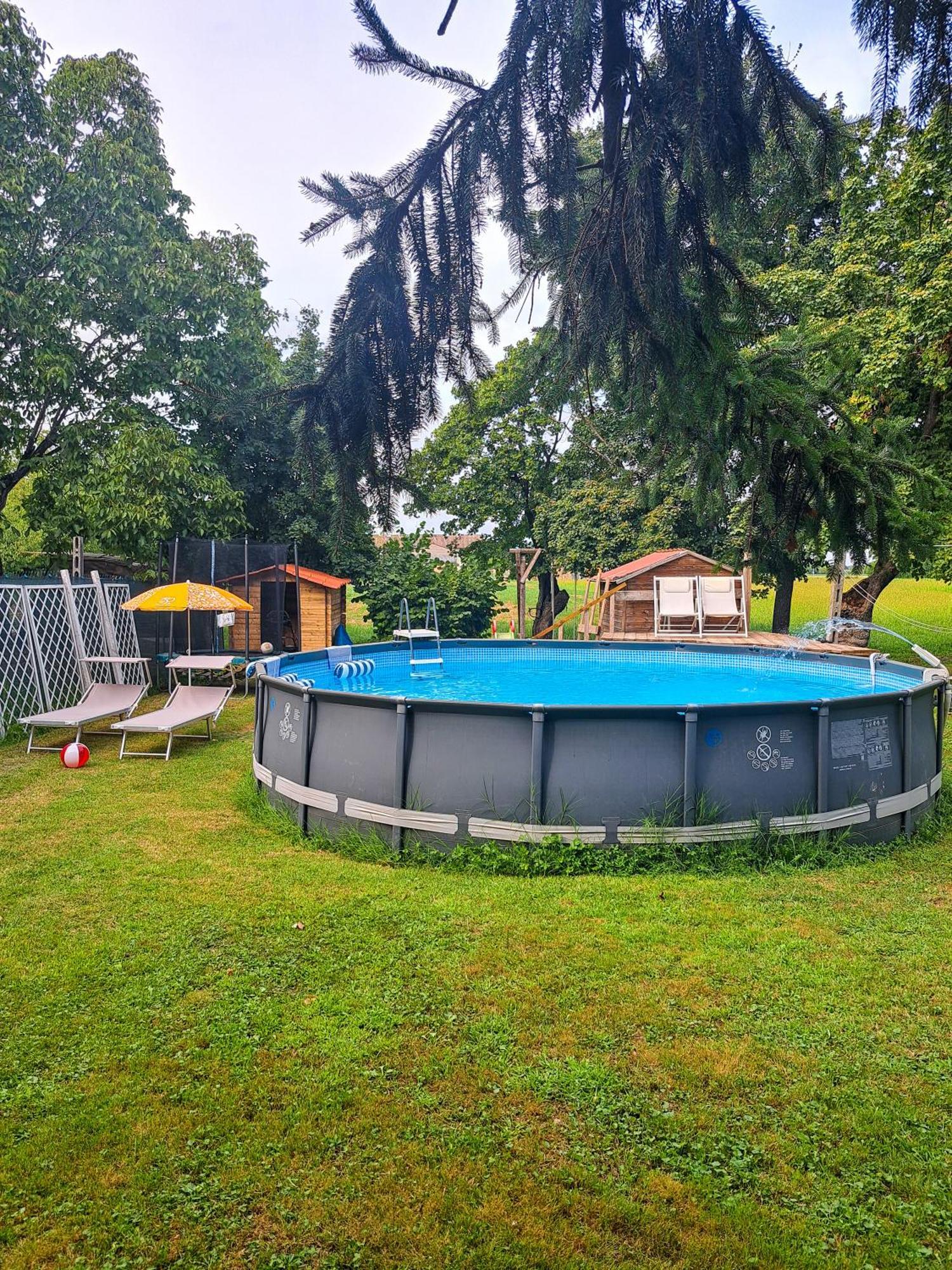 La Casina Acomodação com café da manhã Trecasali Exterior foto